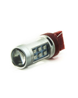 Світлодіодна автолампа W21W W3x16d 12V 7440 21SMD 2835 ЧЕРВОНИЙ Світлодіодна автолампа W21W W3x16d 12V 7440 21SMD 2835 ЧЕРВОНИЙ