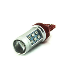 Світлодіодна автолампа W21/5W W3x16q 12V 7443 21SMD 2835 ЧЕРВОНИЙ Світлодіодна автолампа W21/5W W3x16q 12V 7443 21SMD 2835 ЧЕРВОНИЙ