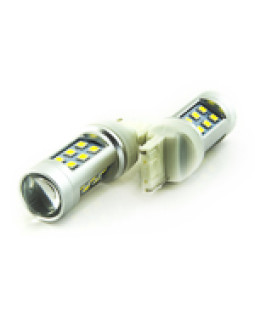 Світлодіодна автолампа W21W W3x16d 12V 7440 21SMD 2835 1450Lm БІЛИЙ Світлодіодна автолампа W21W W3x16d 12V 7440 21SMD 2835 1450Lm БІЛИЙ