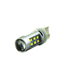 Світлодіодна автолампа W21/5W W3x16q 12V 7443 21SMD 2835 1430/360Lm БІЛИЙ Світлодіодна автолампа W21/5W W3x16q 12V 7443 21SMD 2835 1430/360Lm БІЛИЙ
