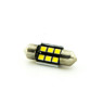 Автомобільна лампа підсвітки салону, номеру 12V AC (C5W) 6SMD 2835 31мм білий обманка 500Lm