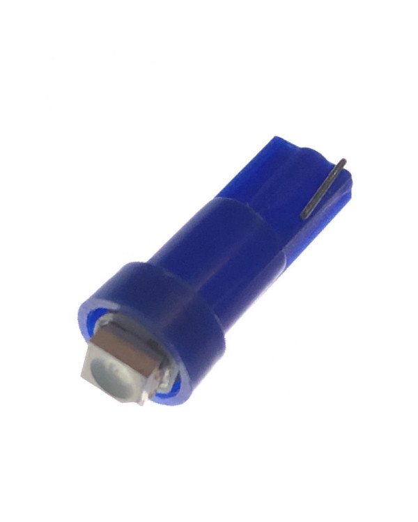 Автолампа LED T5 24V синя, 1SMD 3528, для панелі приладів Автолампа LED T5 24V синя, 1SMD 3528, для панелі приладів