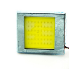 10-30V Плата COB 48LED (T10,T4w,AC)  40х40мм белый 580Lm