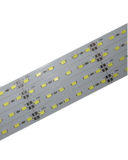 24V Смуга алюм. 5630 72smd (resistor 390) 10 mm COOL WHITE 6000K