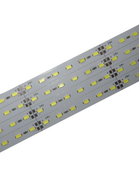 24V Смуга алюм. 5630 72smd (resistor 390) 10 mm COOL WHITE 6000K