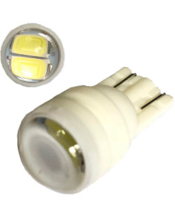 Автолампа LED T10 W5W 2SMD 5630 12V біла (габарит/номер/салон) Автолампа LED T10 W5W 2SMD 5630 12V біла (габарит/номер/салон)