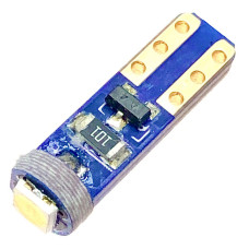 Світлодіодна автолампа панелі приладів 12 T5 1SMD 3030 БІЛА
