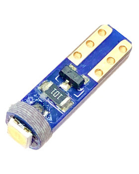 Світлодіодна автолампа панелі приладів 12 T5 1SMD 3030 БІЛА