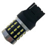 Світлодіодна автолампа W21W W3x16d 12V 7440 54SMD 3014 білий драйвер лінза 470Lm