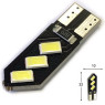 Автолампа LED T10 W5W 6SMD 5630 12V біла (габарит/номер/салон)