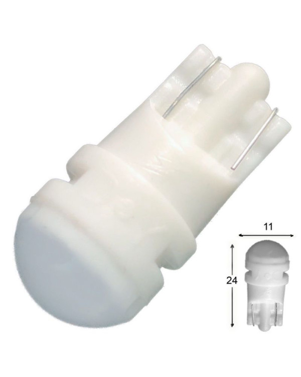 Автолампа LED T10 W5W 3SMD 2835 12V червона (габарит/номер/салон) Автолампа LED T10 W5W 3SMD 2835 12V червона (габарит/номер/салон)