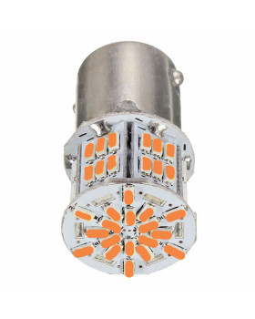 Світлодіодна автолампа PY21W BAU15s 12V 1156 54SMD 3014 (зі зміщенням) ЖОВТИЙ Світлодіодна автолампа PY21W BAU15s 12V 1156 54SMD 3014 (зі зміщенням) ЖОВТИЙ
