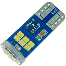 Автолампа LED T10 W5W 18SMD 12V біла (габарит/номер/салон) Автолампа LED T10 W5W 18SMD 12V біла (габарит/номер/салон)