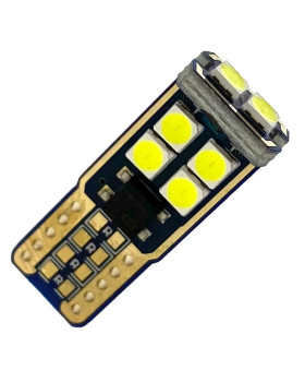 Автолампа LED T10 W5W 10SMD 3030 12V біла (габарит/номер/салон) Автолампа LED T10 W5W 10SMD 3030 12V біла (габарит/номер/салон)