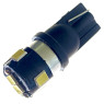 Автолампа LED T10 W5W 6SMD 2835 12V біла (габарит/номер/салон)