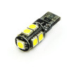 Автолампа LED T10 W5W 9SMD 5050 12V біла (габарит/номер/салон)