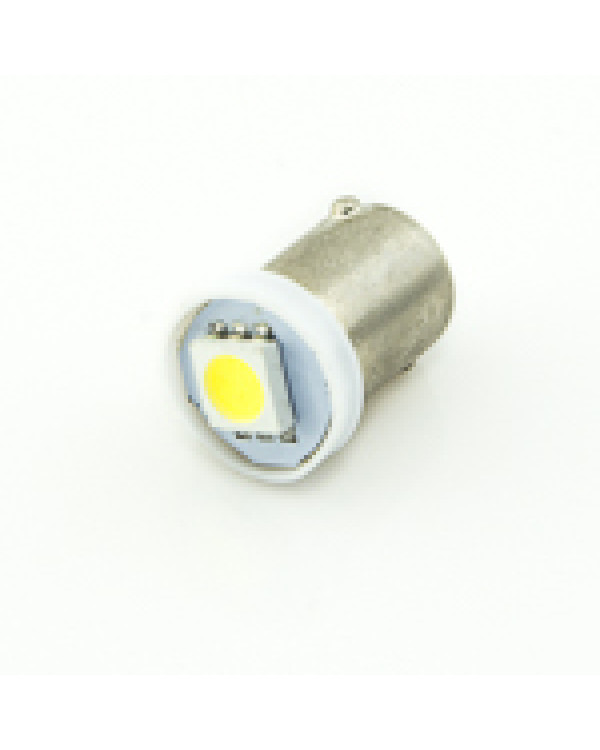 Автомобільна лампа підсвітки габаритів 12V T4W (BA9s) 1SMD 5050 12Lm БІЛИЙ