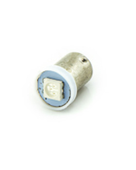 Автомобільна лампа підсвітки габаритів 12V T4W (BA9s) 1SMD 5050 ЗЕЛЕНИЙ
