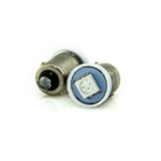 Автомобільна лампа підсвітки габаритів 12V T4W (BA9s) 1SMD 5050 ЖОВТИЙ