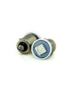 Автомобільна лампа підсвітки габаритів 12V T4W (BA9s) 1SMD 5050 ЖОВТИЙ