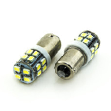 Автомобільна лампа підсвічування габаритів 12V T4W (BA9s) 20SMD 3020 210Lm БІЛИЙ