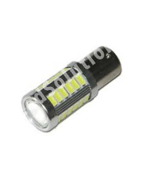 Світлодіодна автолампа P21W BA15s 12V 1156 33SMD 5630 600Lm БІЛИЙ Світлодіодна автолампа P21W BA15s 12V 1156 33SMD 5630 600Lm БІЛИЙ