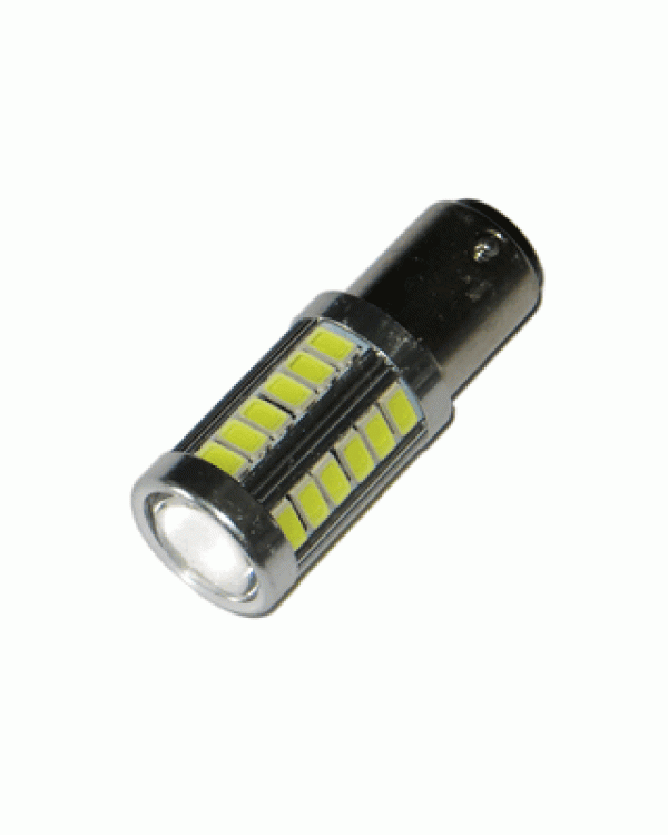 Світлодіодна автолампа P21/5W BAY15d 12V 1157 33SMD 5630 200/480Lm БІЛИЙ Світлодіодна автолампа P21/5W BAY15d 12V 1157 33SMD 5630 200/480Lm БІЛИЙ