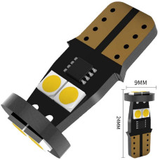 Автолампа LED T10 W5W 6SMD 3030 12V біла (габарит/номер/салон)