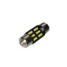 Автомобільна лампа підсвітки салону, номера 12V AC (C5W) 6SMD 4014 31мм 90Lm БІЛИЙ