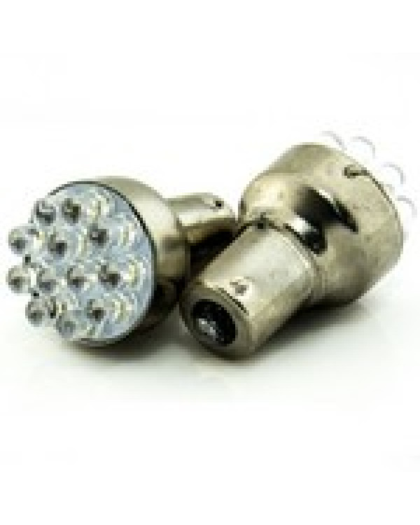 Світлодіодна автолампа 24V 1156 12LED 65Lm БІЛИЙ Світлодіодна автолампа 24V 1156 12LED 65Lm БІЛИЙ