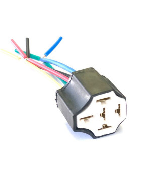 Роз'єм на реле 5 PIN кераміка (мідь) Роз'єм на реле 5 PIN кераміка (мідь)