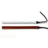 12V Стрічка алюмін. 10 см 6 SMD (5630) RED