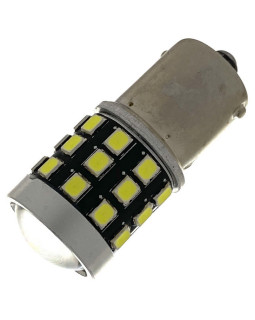 Світлодіодна автолампа P21W BA15s 12-24V 1156 33SMD 2835 500Lm м'яка плата Лінза БІЛИЙ Світлодіодна автолампа P21W BA15s 12-24V 1156 33SMD 2835 500Lm м'яка плата Лінза БІЛИЙ
