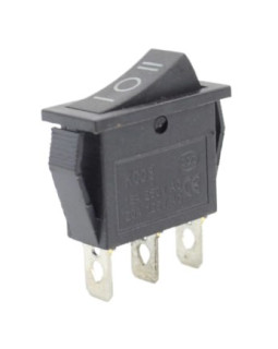 Переключатель 3 поз 3 PIN (KCD3 220V) Черный Переключатель 3 поз 3 PIN (KCD3 220V) Черный