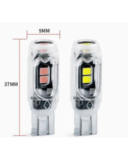 12V T10 (W5W) 5SMD 2835 Синий