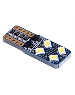 12V T10 8SMD 2030 обманка 240Lm БЕЛЫЙ